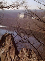 Blick auf Schloss Burgk